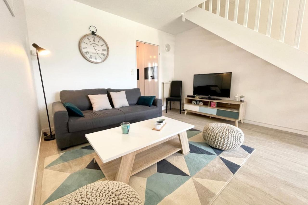 T3 Duplex Top Cosy Balcon 300M Des Plages Carnac Buitenkant foto